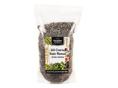 SÓL CZARNA HIMALAJSKA Grubo Mielona KALA NAMAK 500g SWOJSKA PIWNICZKA SÓL CZARNA HIMALAJSKA Grubo Mielona KALA NAMAK 500g SWOJSKA PIWNICZKA