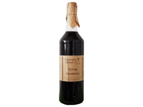 SYROP ARONIA 1L PIWNICZKA BABUNI PIWNICZKA BABUNI SYROP ARONIA 1L PIWNICZKA BABUNI PIWNICZKA BABUNI