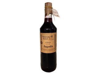 SYROP JAGODA 1L PIWNICZKA BABUNI PIWNICZKA BABUNI
