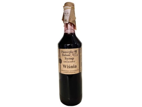 SYROP WIŚNIA 1L PIWNICZKA BABUNI PIWNICZKA BABUNI SYROP WIŚNIA 1L PIWNICZKA BABUNI PIWNICZKA BABUNI