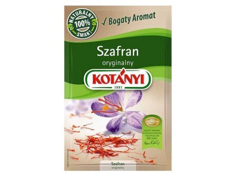 SZAFRAN ORYGINALNY 0,12G KOTANYI KOTANYI SZAFRAN ORYGINALNY 0,12G KOTANYI KOTANYI