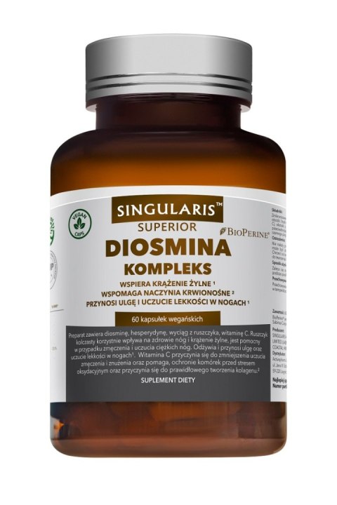 Singularis Superior Diosmina Kompleks 60 kapsułek Singularis Superior Diosmina Kompleks 60 kapsułek