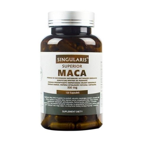 Singularis Superior Maca Ekstrakt 500mg 120 kapsułek Singularis Superior Maca Ekstrakt 500mg 120 kapsułek