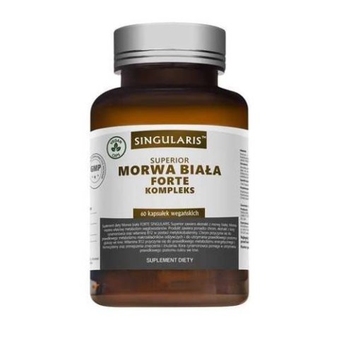 Singularis Superior Morwa Biała Forte Kompleks 60 kapsułek Singularis Superior Morwa Biała Forte Kompleks 60 kapsułek