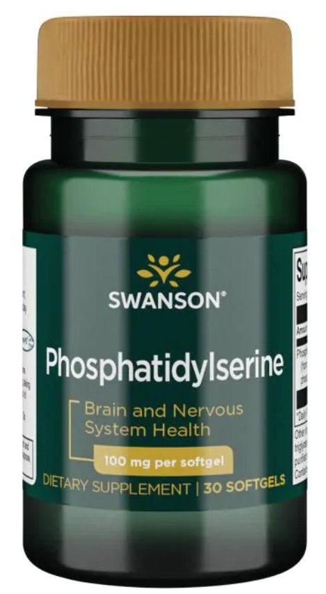 Swanson Fosfatydyloseryna 100 mg 30 kapsułek Swanson Fosfatydyloseryna 100 mg 30 kapsułek