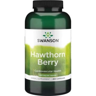 Swanson Głóg owoce 565 mg 250 kapsułek