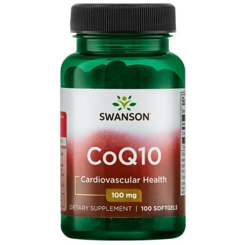 Swanson Koenzym Q10 100 mg 100 kapsułek Swanson Koenzym Q10 100 mg 100 kapsułek
