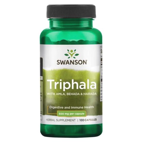Swanson Triphala 500 mg 100 kapsułek Swanson Triphala 500 mg 100 kapsułek