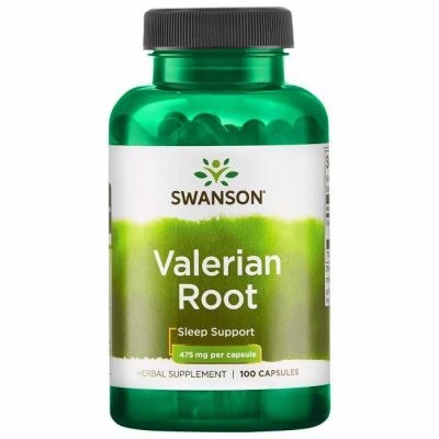Swanson Valerian Roots (Kozłek Lekarski) 475 mg 100 kapsułek Swanson Valerian Roots (Kozłek Lekarski) 475 mg 100 kapsułek