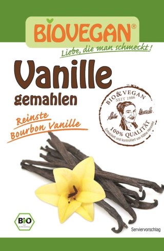 WANILIA BOURBON MIELONA BEZGLUTENOWA BIO 5 g - BIOVEGAN BIOVEGAN