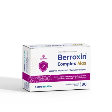 Aronpharma Berroxin Max ® Complex 30 kapsułek Aronpharma Berroxin Max ® Complex 30 kapsułek