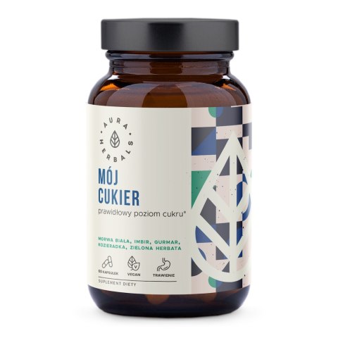 Aura Herbals Mój Cukier 60 kapsułek Aura Herbals Mój Cukier 60 kapsułek