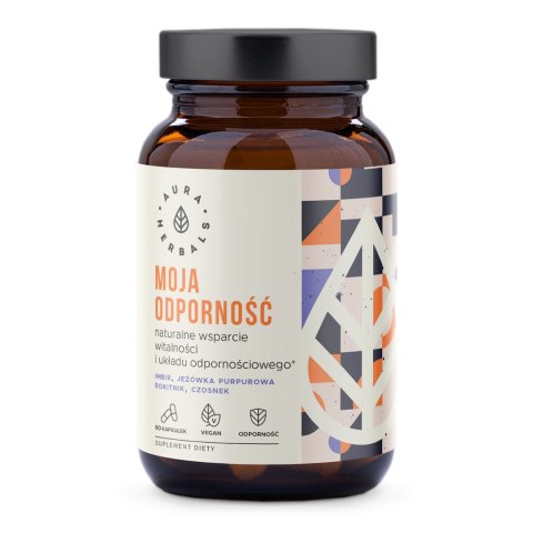 Aura Herbals Moja Odporność Naturalny Kompleks 60 kapsułek Aura Herbals Moja Odporność Naturalny Kompleks 60 kapsułek