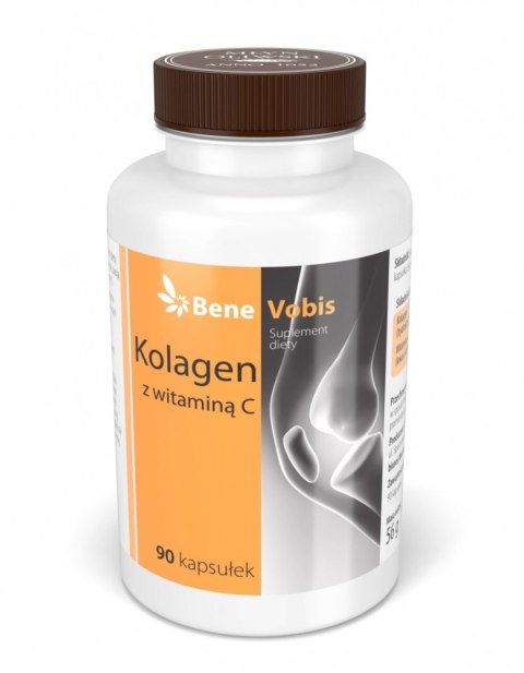 Bene Vobis Kolagen z Witaminą C 90 kapsułek Bene Vobis Kolagen z Witaminą C 90 kapsułek