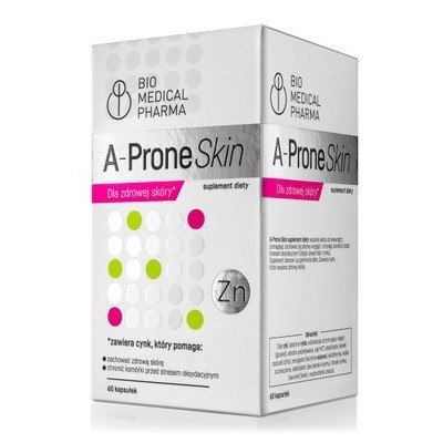 Bio Medical Pharma A-Prone Skin 60 kapsułek Bio Medical Pharma A-Prone Skin 60 kapsułek