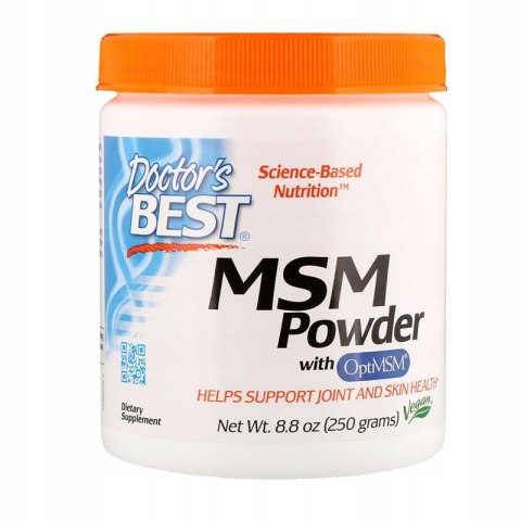 Doctor's Best Siarka MSM z OptiMSM 250g Doctor's Best Siarka MSM z OptiMSM 250g