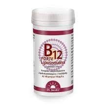 Dr. Jacob's B12 Liposomalna Forte 80g – Wysoka biodostępność witaminy B12 na energię i zdrowie