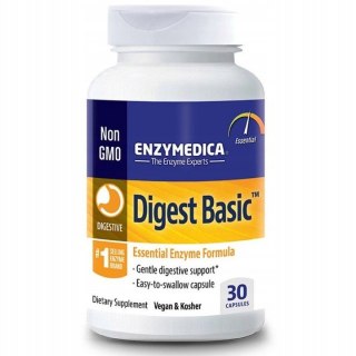 Enzymedica Digest Basic – suplement diety z enzymami trawiennymi – 30 kapsułek
