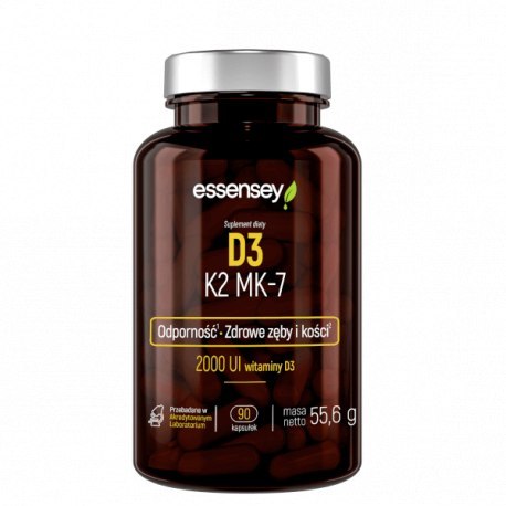 Essensey D3 K2 MK-7 90 kapsułek Essensey D3 K2 MK-7 90 kapsułek