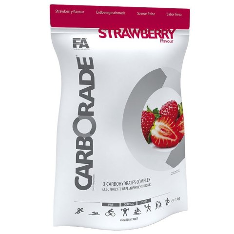 FA Carborade 1 kg o smaku truskawkowym FA Carborade 1 kg o smaku truskawkowym
