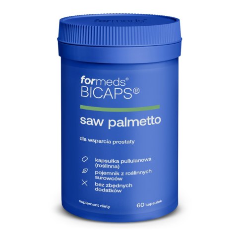ForMeds Bicaps Saw Palmetto 60 kapsułek ForMeds Bicaps Saw Palmetto 60 kapsułek