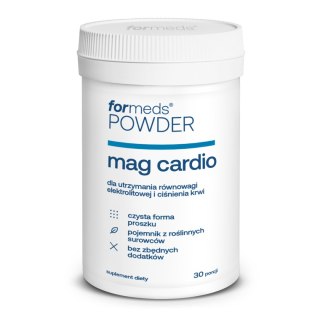 ForMeds Powder MAG CARDIO (magnez, potas, B6) 30 porcji