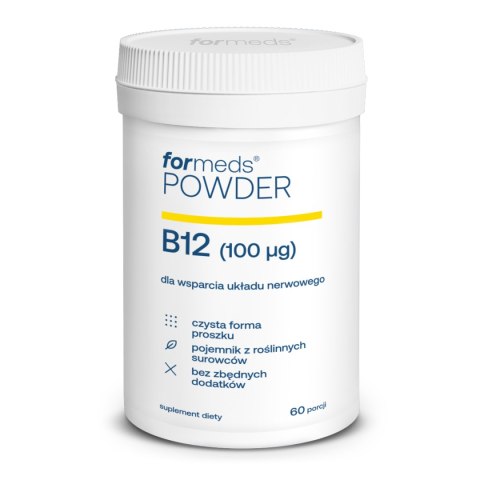 ForMeds Powder VIT B12 Witamina B12 30 porcji ForMeds Powder VIT B12 Witamina B12 30 porcji