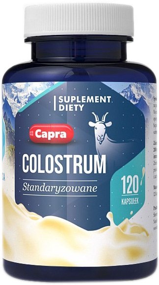 HEPATICA Capra Colostrum 1840 mg 120 kapsułek HEPATICA Capra Colostrum 1840 mg 120 kapsułek