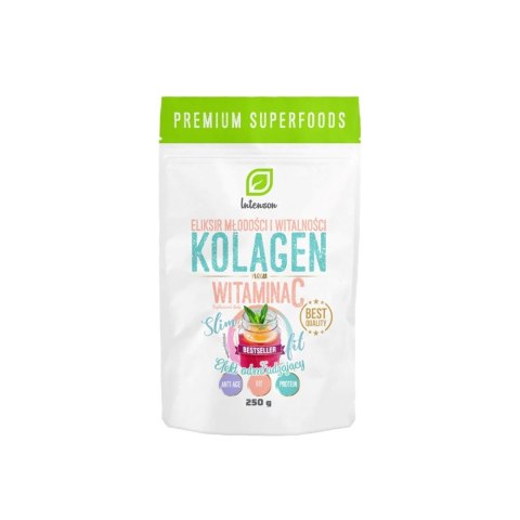 Intenson Kolagen + Witamina C w proszku 250g Intenson Kolagen + Witamina C w proszku 250g