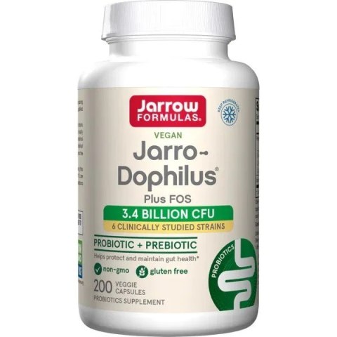 Jarrow Formulas Jarro-Dophilus + FOS 200 kapsułek Jarrow Formulas Jarro-Dophilus + FOS 200 kapsułek