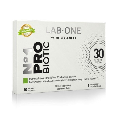 LAB ONE N°1 ProBiotic 10 kapsułek LAB ONE N°1 ProBiotic 10 kapsułek