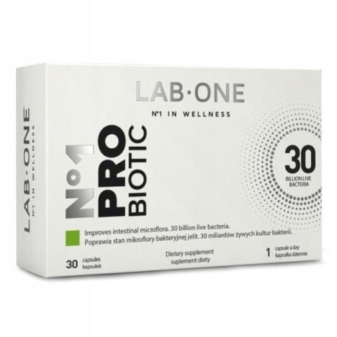 LAB ONE N°1 ProBiotic 30 kapsułek LAB ONE N°1 ProBiotic 30 kapsułek