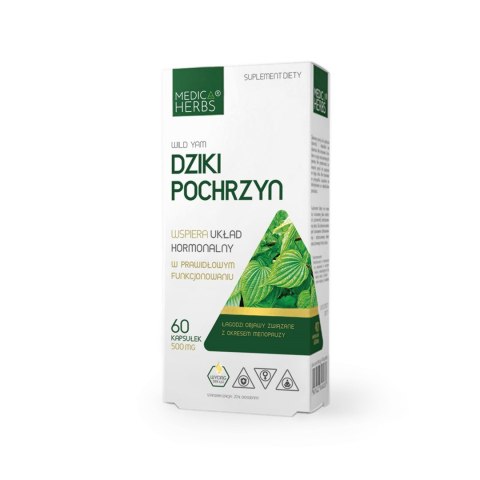 Medica Herbs Dziki Pochrzyn 60 kapsułek Medica Herbs Dziki Pochrzyn 60 kapsułek