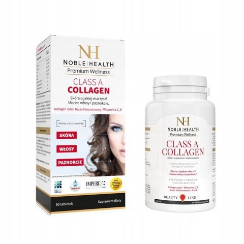 Noble Health Class A Collagen 90 kapsułek Noble Health Class A Collagen 90 kapsułek