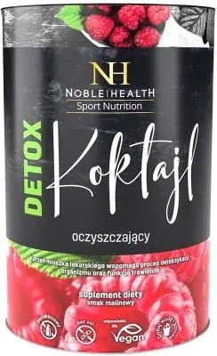 Noble Health Koktajl oczyszczający malinowy 150g