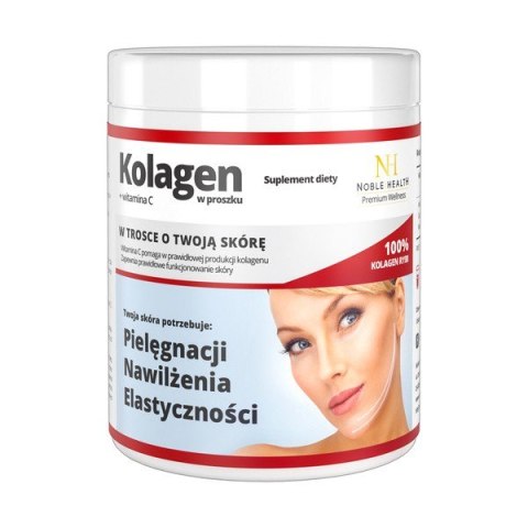 Noble Health Kolagen + witamina C w proszku 100 g Noble Health Kolagen + witamina C w proszku 100 g