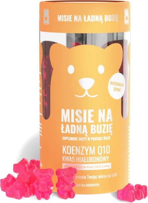 Noble Health Misie na ładną buzię 60 żelek Noble Health Misie na ładną buzię 60 żelek