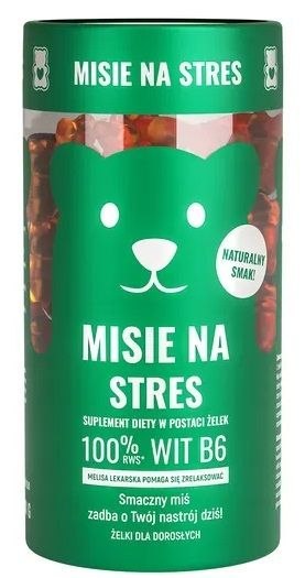 Noble Health Misie na stres 60 żelek