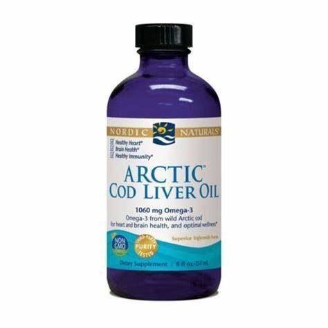Nordic Naturals Arctic Cod Liver Oil tran olej z wątroby dorsza arktycznego 1060mg w płynie 237ml Nordic Naturals Arctic Cod Liver Oil tran olej z wątroby dorsza arktycznego 1060mg w płynie 237ml