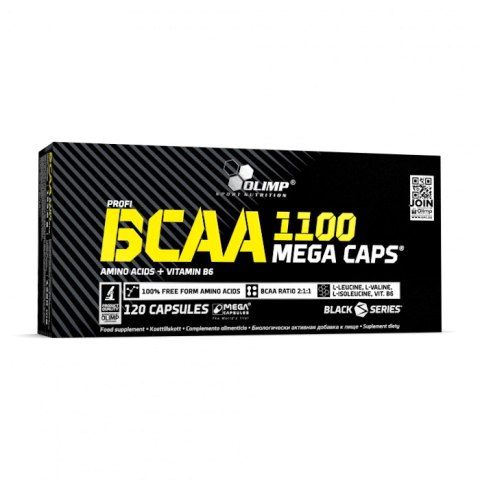 Olimp BCAA Mega Caps 120 kapsułek Olimp BCAA Mega Caps 120 kapsułek