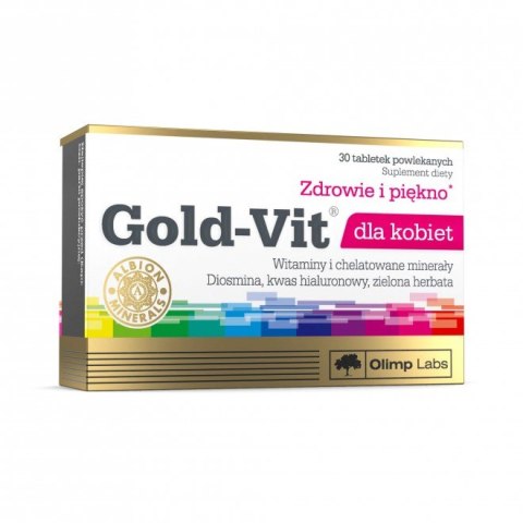 Olimp Gold - Vit dla kobiet 30 tabletek Olimp Gold - Vit dla kobiet 30 tabletek