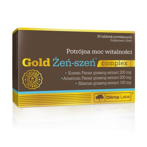 Olimp Gold Żeń-szeń complex 30 tabletek Olimp Gold Żeń-szeń complex 30 tabletek
