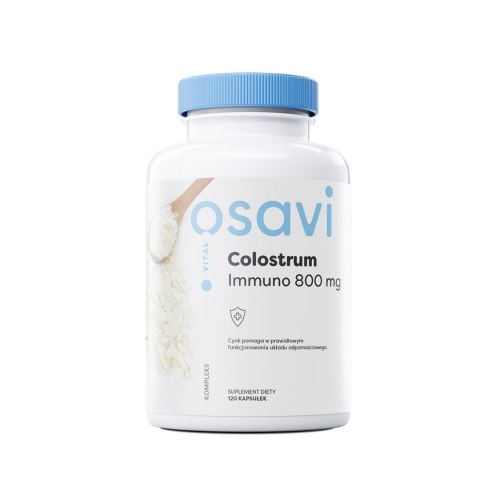 Osavi Colostrum Immuno 800 mg 120 kapsułek Osavi Colostrum Immuno 800 mg 120 kapsułek