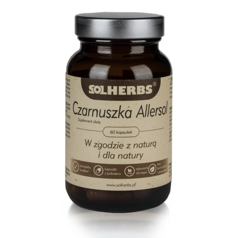 SOLHERBS Czarnuszka Allersol 60 kapsułek SOLHERBS Czarnuszka Allersol 60 kapsułek