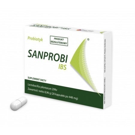 Sanprobi IBS 20 kapsułek Sanprobi IBS 20 kapsułek