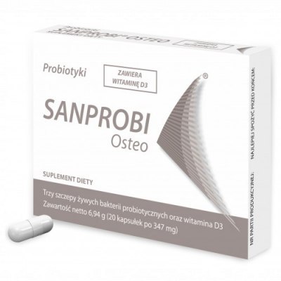 Sanprobi Osteo 20 kapsułek Sanprobi Osteo 20 kapsułek