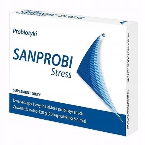 Sanprobi Stress 20 kapsułek Sanprobi Stress 20 kapsułek