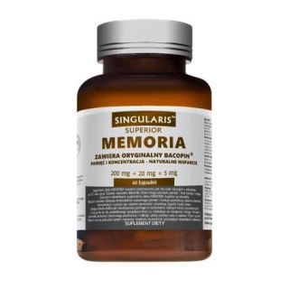 Singularis Memoria – suplement diety na pamięć i koncentrację – 60 kapsułek