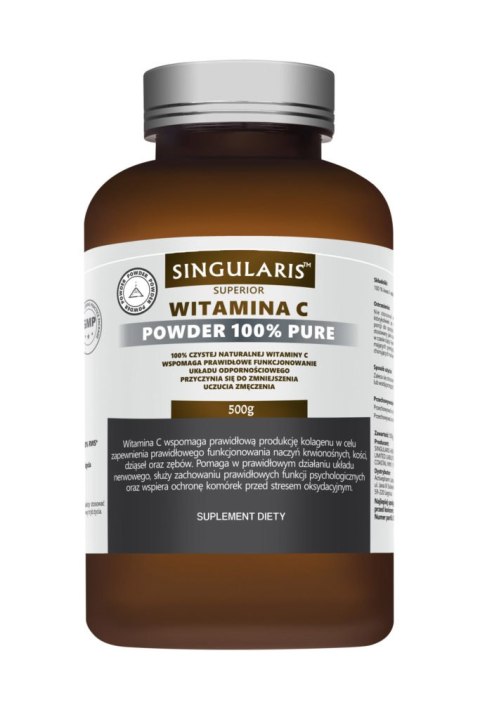 Singularis Superior Witamina C powder 100% Pure 500g Singularis Superior Witamina C powder 100% Pure 500g