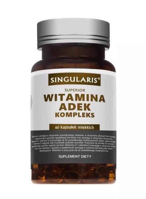 Singularis Witamina ADEK Kompleks 60 kapsułek Singularis Witamina ADEK Kompleks 60 kapsułek
